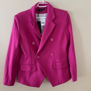 NWT Gibson Look Neon Berry Blazer Size Medium